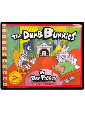 BUNDLE & SAVE 🐰 The Dumb Bunnies by Dav Pilkey Softcover Book Cover